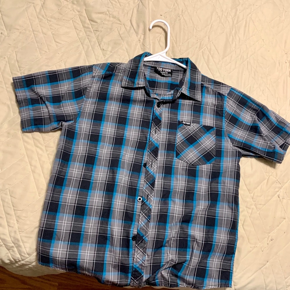 Zoo York Boys Button Down 12-14